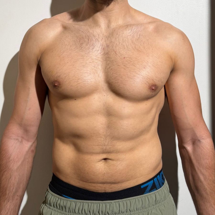 Après le coaching : élève de MES NUTRITION photographié de face